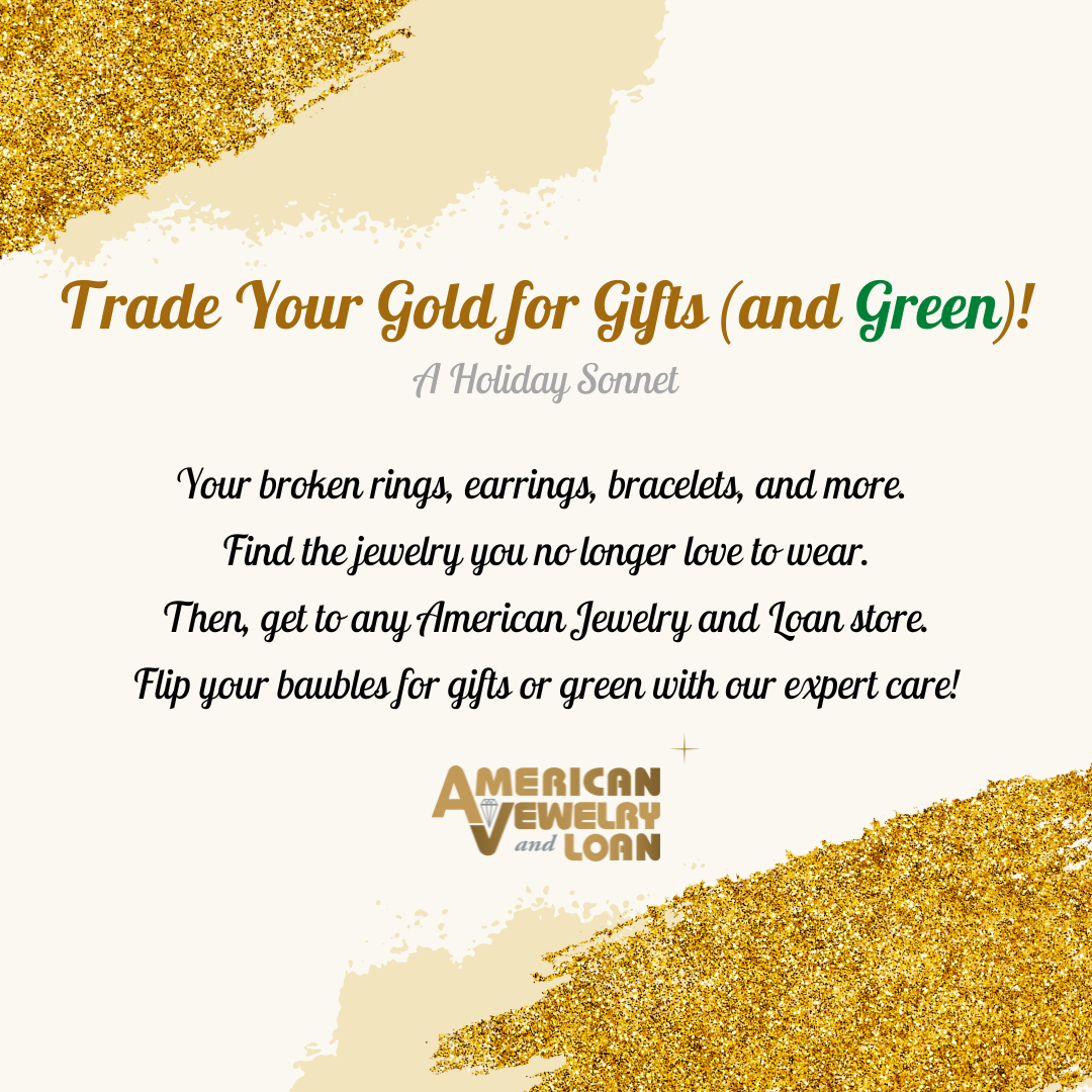 You are currently viewing Trade Your Gold for Gifts (and Green)!
